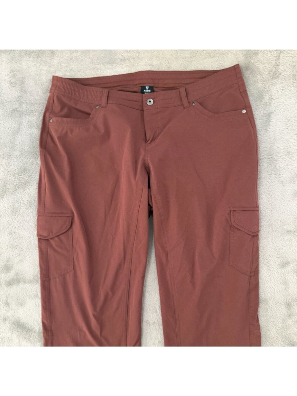 Kuhl Freeflex Roll Up Outdoor Pants Women's size 16 Regular Hiking Camping - Picture 3 of 10